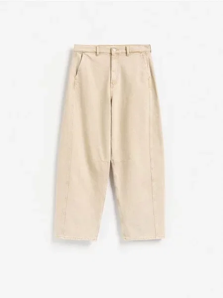 Reserved LADIES` JEANS TROUSERS bej