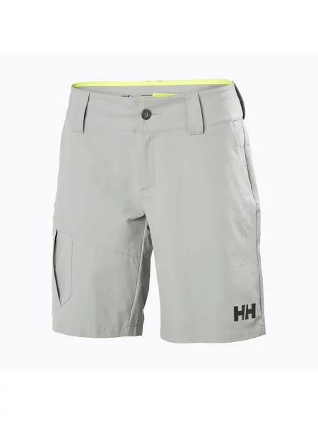 Pantaloni scurți de navigație pentru femei Helly Hansen QD Cargo grey fog gri