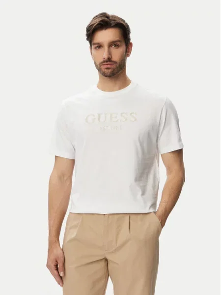 Tričko Guess bílé