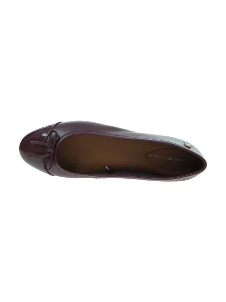 Pantofi Tommy Hilfiger bordo