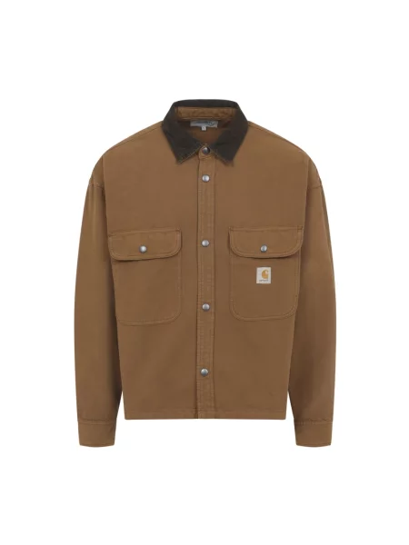 Kurtka Carhartt Wip brązowa