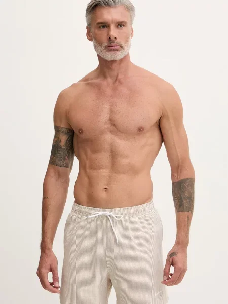 Nike pantaloni scurți de baie pentru bărbați bej