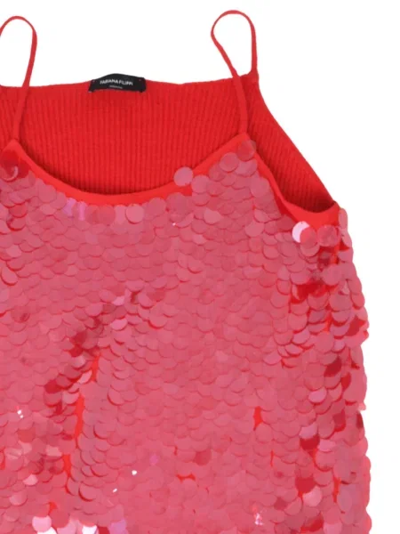 Top Fabiana Filippi na ramiączkach czerwony