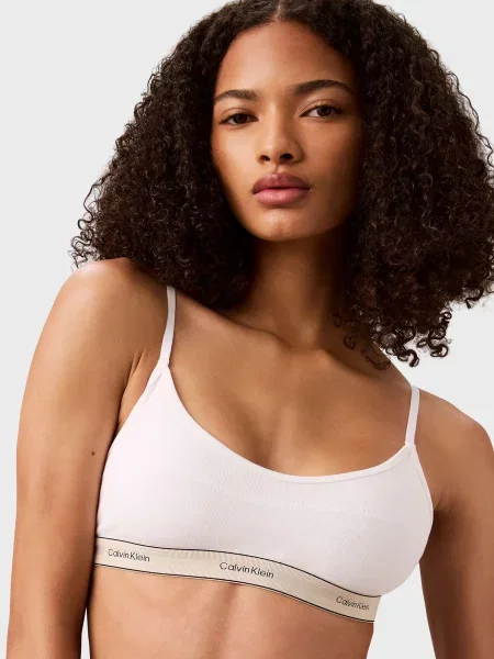 Бюстгальтер Calvin Klein без подкладки белый