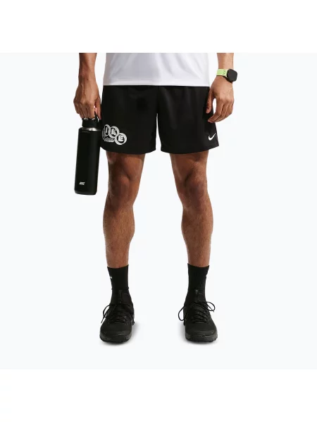 Pantaloni scurți de antrenament pentru bărbați Nike Flex Dri-Fit 7" black/white alb