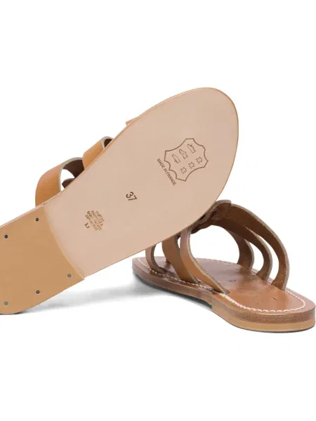 Sandale K. Jacques din piele maro