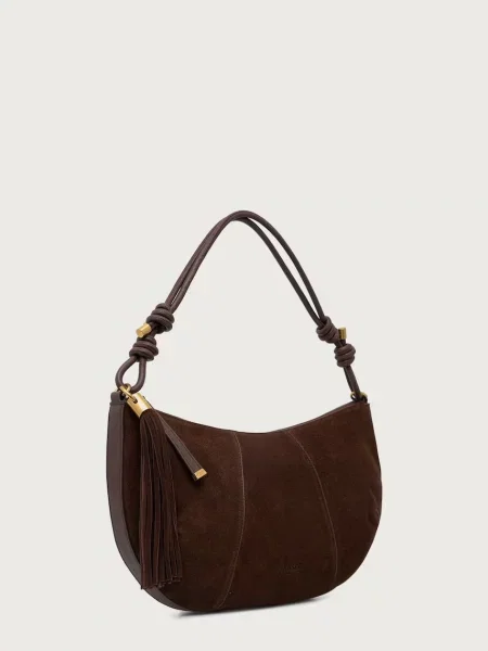 Twinset сумочка hobo замшева