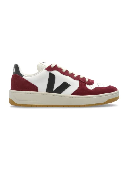 Sneakersy Veja V-10 zamszowe czerwone