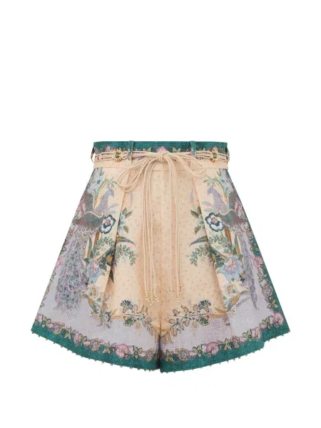 Pantaloni scurți Zimmermann cu model floral