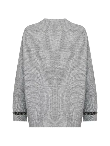 Náhrdelník Kaos sivá