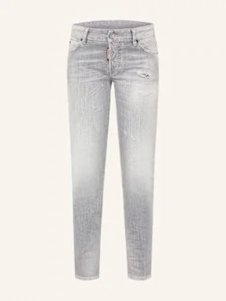 Jeansy Skinny Jennifer grau szare