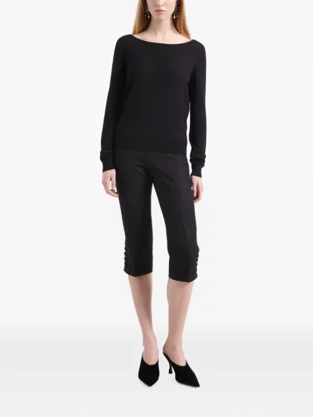 Pulover Nina Ricci cu funde negru