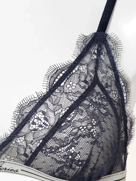 Love Stories Trojúhelníková Podprsenka Love Lace tmavě modrá černá bílá