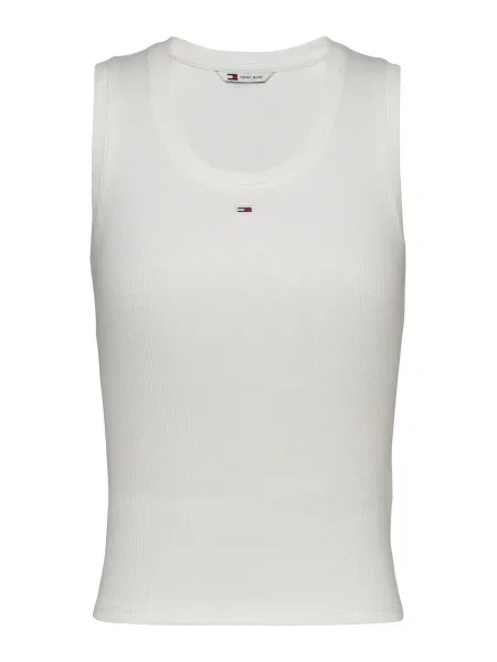 Tommy Jeans Top Essentials ecru