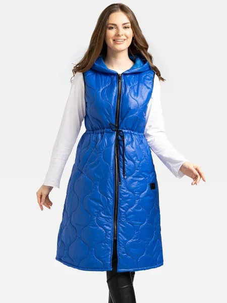 Vestă cu glugă Perso cu glugă negru