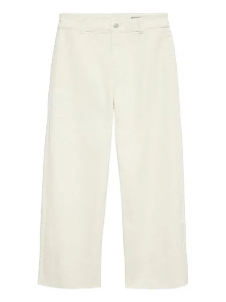 Ohlapne hlače Vero Moda bela