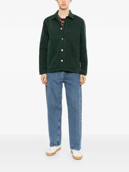 Geacă de blugi Lacoste verde