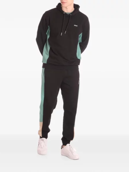 Hoodie Fila με σχέδιο μαύρο