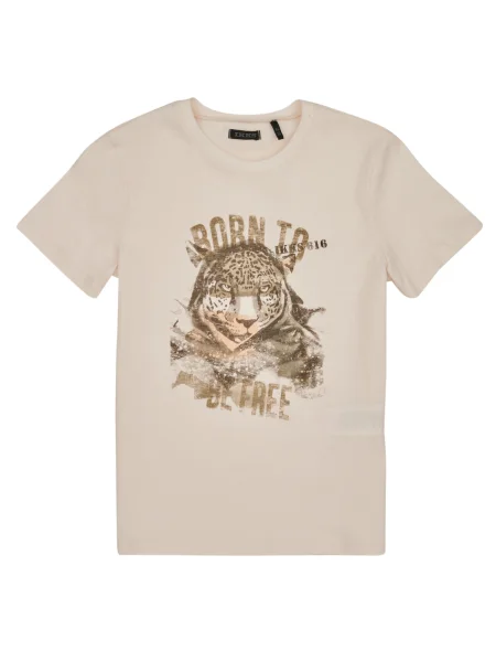 Tricou copii Ikks bej