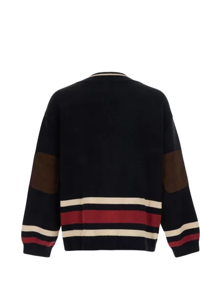 Pulover Found cu autograf negru