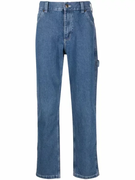 Blugi Dickies Construct cu autograf albastru