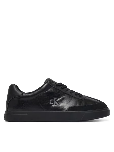 Tenisice Calvin Klein Low Pro Cups Wingt Text Lth Sue crna