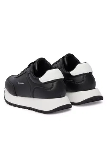 Calvin Klein Tenisice Low Cut Lace-Up Sneaker S crna