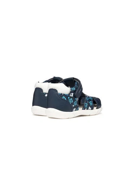 Sandále Geox B Sandal Zapito Boy Tmavomodrá