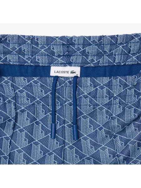 Спортивные штаны Lacoste голубые