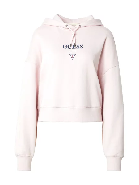 GUESS JEANS Majica marine / pastelno roza bela