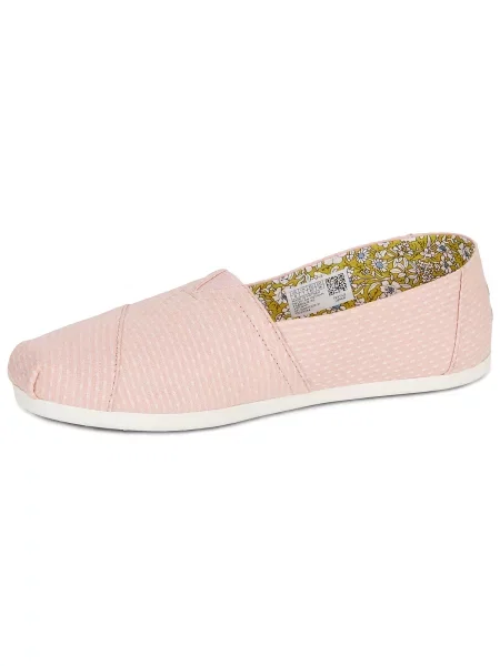 Klasické espadrilky Toms ružová