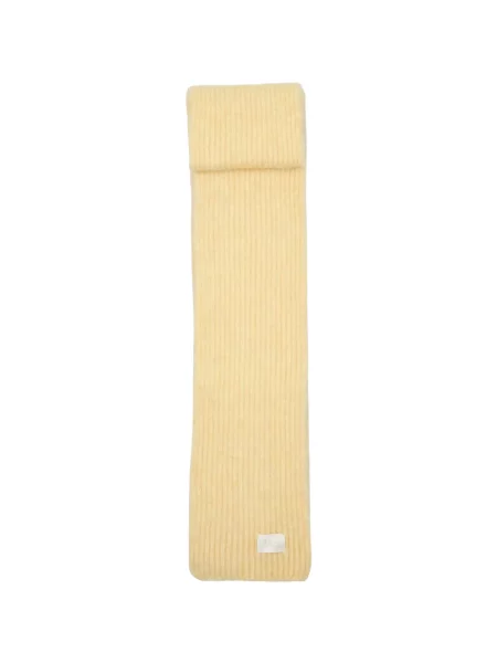 Fular A.p.c. tricotate galben