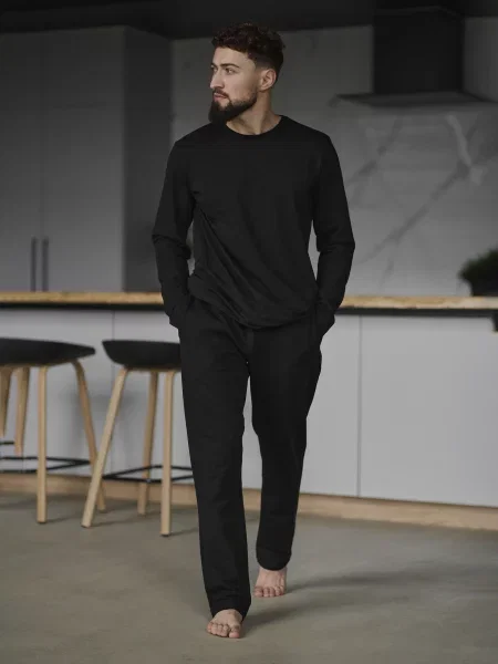 HANDY WEAR Cotton Basic Домашній костюм чорний
