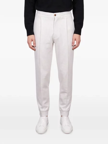 Pantaloni Brunello Cucinelli din material terry