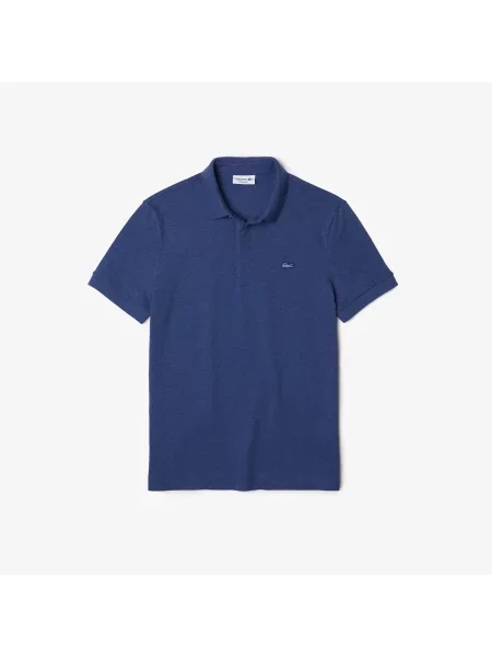 Lacoste Koszulka Polo Smart Paris Regular Fit Z Elastycznej Bawełny niebieski