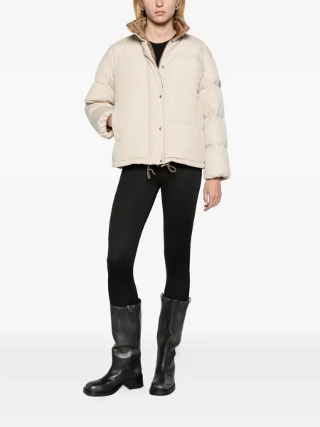 Scurt geanta de piele Moncler