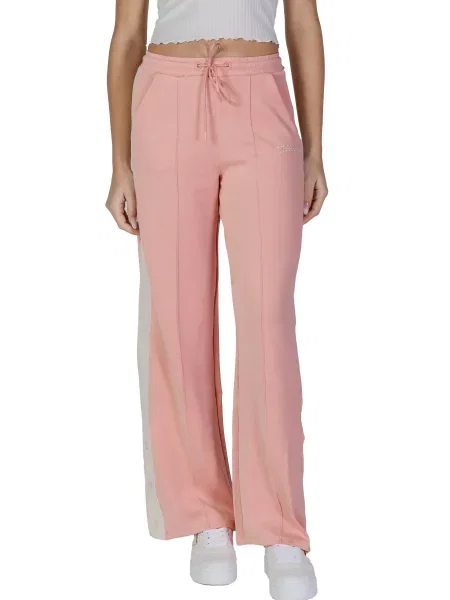 Spodnie Guess różowe