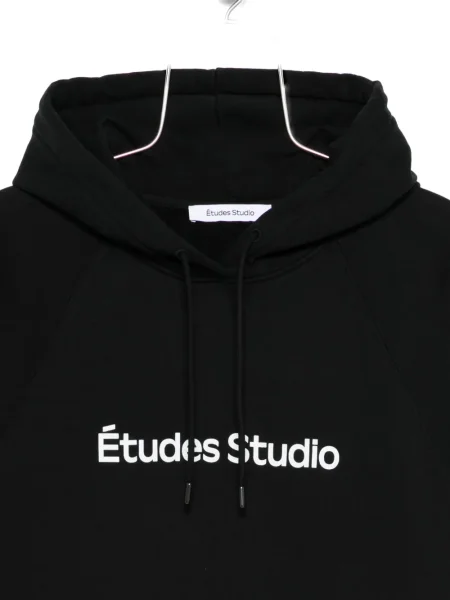 Hoodie études Studio με σχέδιο μαύρο