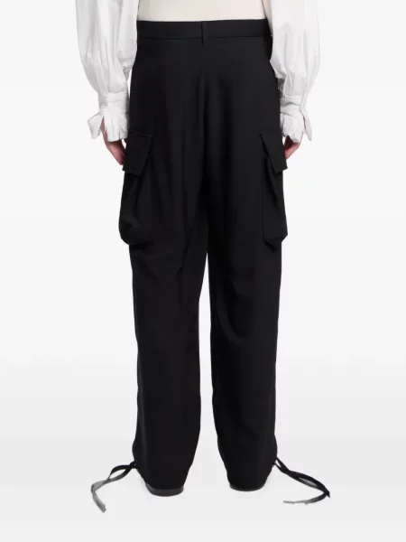 Pantaloni cargo Ann Demeulemeester negru