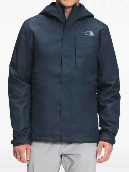 Geacă cu puf The North Face albastru
