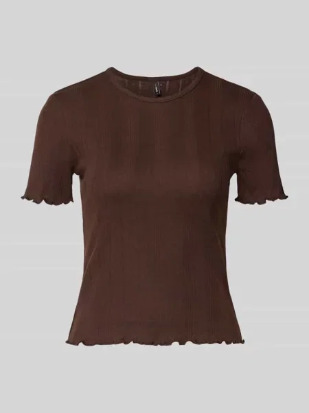 T-shirt o kroju slim fit z mieszanka bawełny model TENNA' Only