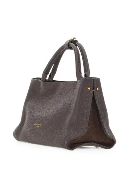 Δερμάτινη τσάντα shopper Gianni Chiarini καφέ