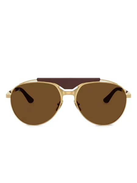 Ochelari de soare Ferrari auriu