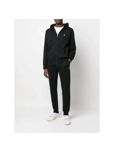 Dzianinowe joggery Polo Ralph Lauren czarne