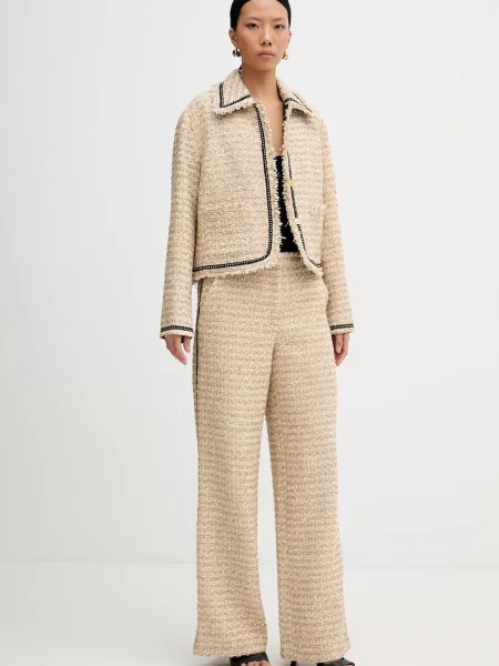 Піджак Karl Lagerfeld однобортний меланж бежевий