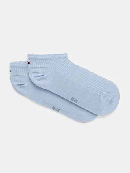 Tommy Hilfiger ponožky s lyocellem modré