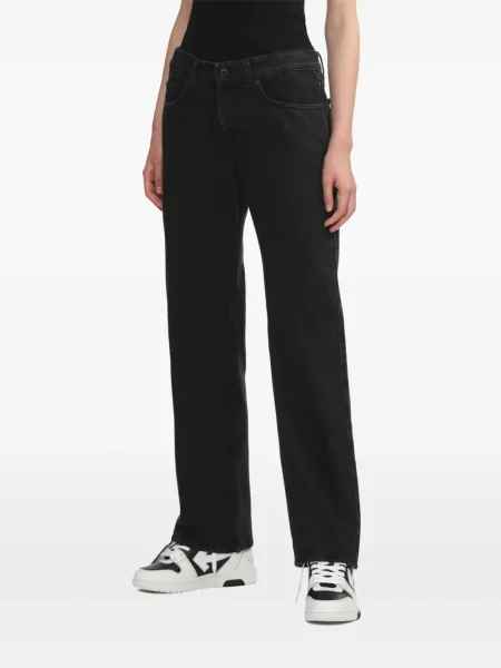 Blugi drepți Off-white alb
