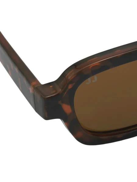 JACK & JONES Ochelari de soare JACRYDER metalic / pământiu gri