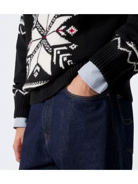 Volneni pulover Polo Ralph Lauren črna