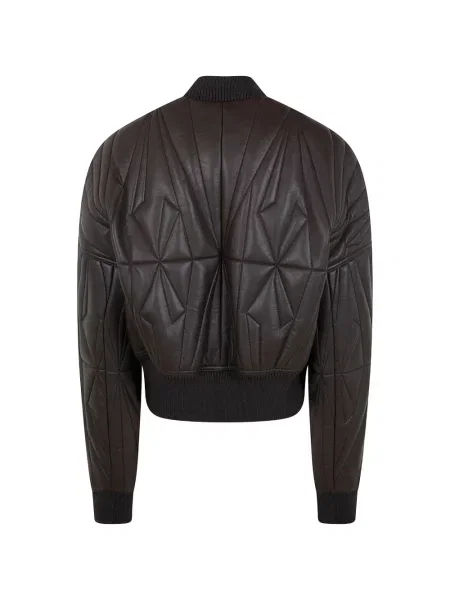 Geanta de piele Moncler + Rick Owens maro